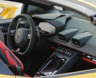 Autovermietung Lamborghini Huracan Nr.13472 Automatisch in Dubai, ausgestattet mit einem 5,2L Motor ➤ Von Mohammad in VAE.