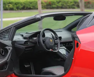 Autovermietung Lamborghini Huracan Nr.13471 Automatisch in Dubai, ausgestattet mit einem 5,2L Motor ➤ Von Mohammad in VAE.