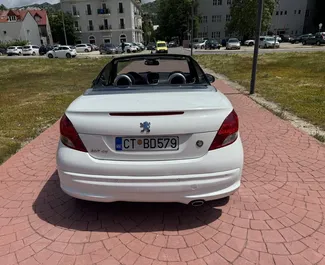 Diesel 1,6L Motor von Peugeot 207cc 2014 zur Miete in Budva.