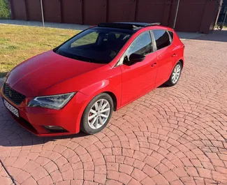 Mietwagen SEAT Leon 2016 in Montenegro, mit Diesel-Kraftstoff und 77 PS ➤ Ab 40 EUR pro Tag.