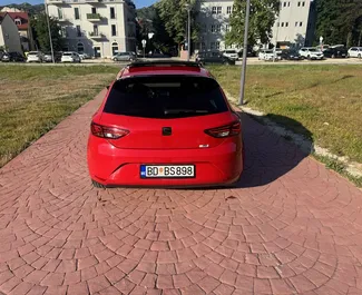 Vermietung SEAT Leon. Wirtschaft, Komfort Fahrzeug zur Miete in Montenegro ✓ Kaution Keine Kaution ✓ Versicherungsoptionen KFZ-HV, VKV Plus, Ausland.