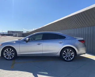 Frontansicht eines Mietwagens Mazda 6 in Tiflis, Georgien ✓ Auto Nr.13413. ✓ Automatisch TM ✓ 0 Bewertungen.