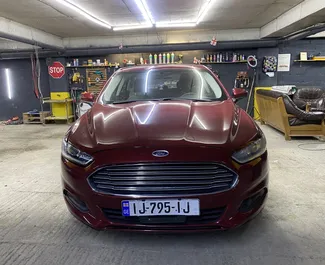 Mietwagen Ford Fusion Sedan 2015 in Georgien, mit Benzin-Kraftstoff und 165 PS ➤ Ab 105 GEL pro Tag.