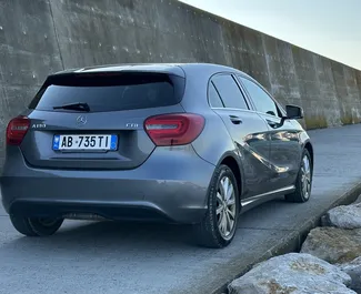 Vermietung Mercedes-Benz A180 cdi. Wirtschaft, Komfort, Premium Fahrzeug zur Miete in Albanien ✓ Kaution Keine Kaution ✓ Versicherungsoptionen KFZ-HV, VKV Komplett, Diebstahlschutz, Ausland, Junge.