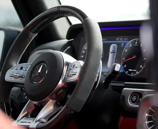 Benzin 4,0L Motor von Mercedes-Benz G63 AMG 2022 zur Miete in Dubai.