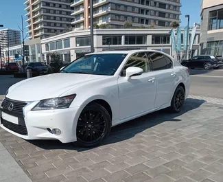 Frontansicht eines Mietwagens Lexus GS350 in Baku, Aserbaidschan ✓ Auto Nr.11949. ✓ Automatisch TM ✓ 0 Bewertungen.