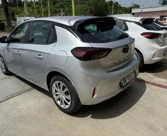 Vermietung Opel Corsa. Wirtschaft Fahrzeug zur Miete in Albanien ✓ Kaution Keine Kaution ✓ Versicherungsoptionen KFZ-HV, TKV, VKV Komplett, Diebstahlschutz, Ausland.