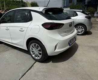 Vermietung Opel Corsa. Wirtschaft Fahrzeug zur Miete in Albanien ✓ Kaution Keine Kaution ✓ Versicherungsoptionen KFZ-HV, TKV, VKV Komplett, Diebstahlschutz, Ausland.