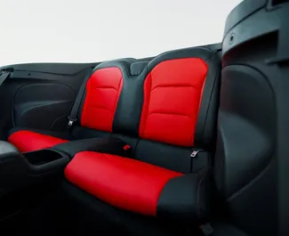 Vermietung Chevrolet Camaro. Premium, Luxus Fahrzeug zur Miete in VAE ✓ Kaution Einzahlung von 2500 AED ✓ Versicherungsoptionen KFZ-HV.