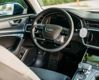 Vermietung Audi A6. Premium Fahrzeug zur Miete in VAE ✓ Kaution Einzahlung von 2500 AED ✓ Versicherungsoptionen KFZ-HV.