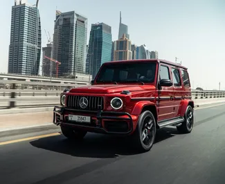 Autovermietung Mercedes-Benz G63 AMG Nr.13384 Automatisch in Dubai, ausgestattet mit einem 4,0L Motor ➤ Von Mohammad in VAE.