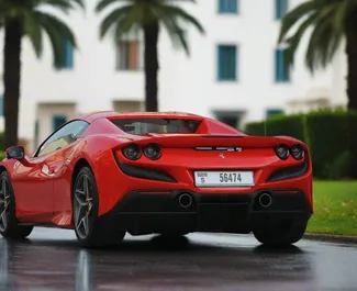 Mietwagen Ferrari F8 Spider 2023 in VAE, mit Benzin-Kraftstoff und 710 PS ➤ Ab 3500 AED pro Tag.