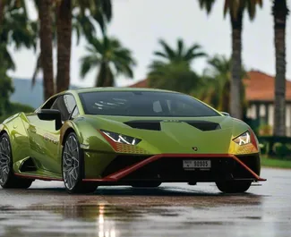 Autovermietung Lamborghini Huracan STO Nr.13340 Automatisch in Dubai, ausgestattet mit einem 5,2L Motor ➤ Von Mohammad in VAE.