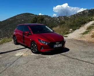 Mietwagen Hyundai i20 2023 in der Türkei, mit Benzin-Kraftstoff und 90 PS ➤ Ab 30 USD pro Tag.