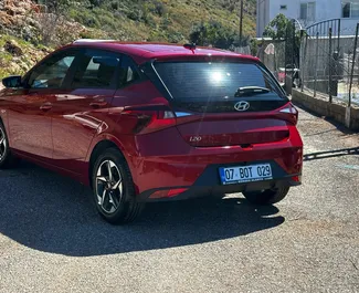 Vermietung Hyundai i20. Wirtschaft, Komfort Fahrzeug zur Miete in der Türkei ✓ Kaution Einzahlung von 200 USD ✓ Versicherungsoptionen KFZ-HV, VKV Komplett, Diebstahlschutz, Keine Kaution.