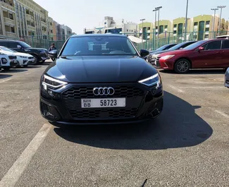 Vermietung Audi A3 Sedan. Komfort, Premium Fahrzeug zur Miete in VAE ✓ Kaution Einzahlung von 2500 AED ✓ Versicherungsoptionen KFZ-HV.