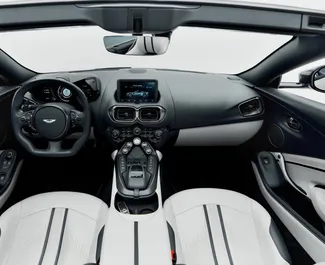 Benzin 4,0L Motor von Aston Martin Vantage 2023 zur Miete in Dubai.
