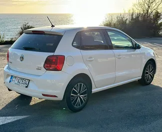 Benzin 1,2L Motor von Volkswagen Polo 2018 zur Miete in Rafailovici.