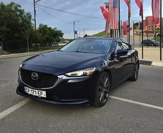 Frontansicht eines Mietwagens Mazda 6 in Tiflis, Georgien ✓ Auto Nr.13520. ✓ Automatisch TM ✓ 0 Bewertungen.