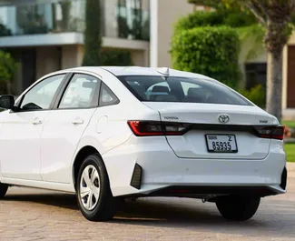 Toyota Yaris Ativ 2023 mit Antriebssystem Frontantrieb, verfügbar in Dubai.