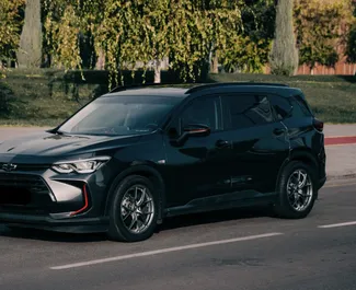 Frontansicht eines Mietwagens Chevrolet Orlando in Taschkent, Usbekistan ✓ Auto Nr.6835. ✓ Automatisch TM ✓ 0 Bewertungen.