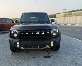 Jetour T2 2024 zur Miete verfügbar in Dubai, mit Kilometerbegrenzung unbegrenzte.
