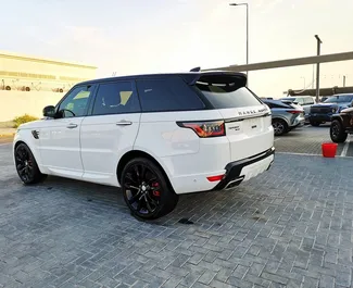 Vermietung Land Rover Range Rover Sport. Premium, Luxus, SUV Fahrzeug zur Miete in VAE ✓ Kaution Einzahlung von 2500 AED ✓ Versicherungsoptionen KFZ-HV.