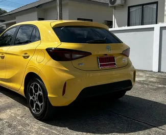 Mietwagen MG 3 2025 in Thailand, mit Hybride-Kraftstoff und 101 PS ➤ Ab 650 THB pro Tag.