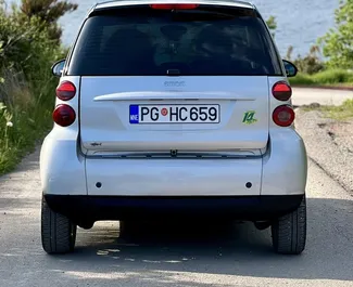 Mietwagen Smart Fortwo 2010 in Montenegro, mit Benzin-Kraftstoff und 70 PS ➤ Ab 30 EUR pro Tag.