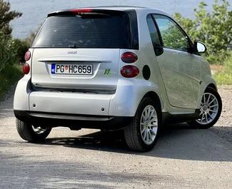 Vermietung Smart Fortwo. Wirtschaft, Komfort Fahrzeug zur Miete in Montenegro ✓ Kaution Einzahlung von 100 EUR ✓ Versicherungsoptionen KFZ-HV, TKV, VKV Komplett, Ausland.