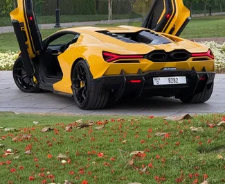 Lamborghini Aventador 2024 zur Miete verfügbar in Dubai, mit Kilometerbegrenzung unbegrenzte.