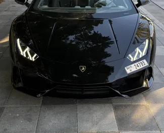 Mietwagen Lamborghini Huracan 2020 in VAE, mit Benzin-Kraftstoff und 640 PS ➤ Ab 2900 AED pro Tag.