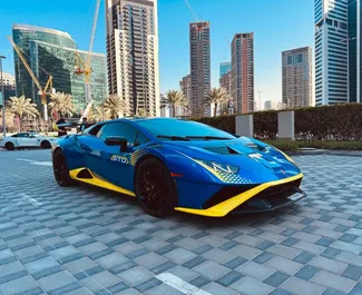Autovermietung Lamborghini Huracan STO Nr.13602 Automatisch in Dubai, ausgestattet mit einem 5,0L Motor ➤ Von Mohammad in VAE.
