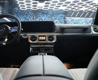 Benzin 4,0L Motor von Mercedes-Benz G63 2024 zur Miete in Dubai.