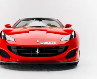Frontansicht eines Mietwagens Ferrari Portofino in Dubai, VAE ✓ Auto Nr.13585. ✓ Automatisch TM ✓ 0 Bewertungen.