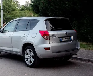 Vermietung Toyota Rav4. Komfort, SUV, Crossover Fahrzeug zur Miete in Albanien ✓ Kaution Keine Kaution ✓ Versicherungsoptionen KFZ-HV.