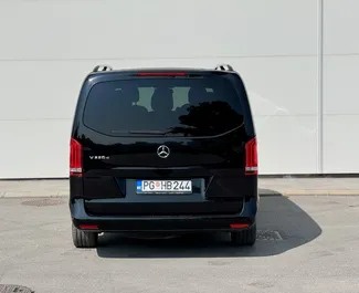 Vermietung Mercedes-Benz V-Class. Premium, Luxus, Minivan Fahrzeug zur Miete in Montenegro ✓ Kaution Einzahlung von 500 EUR ✓ Versicherungsoptionen KFZ-HV, TKV, VKV Plus, VKV Komplett, Ausland.