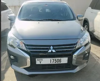 Autovermietung Mitsubishi Attrage Nr.13923 Automatisch in Dubai, ausgestattet mit einem 1,2L Motor ➤ Von Mohammad in VAE.