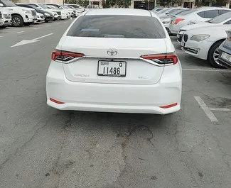 Autovermietung Toyota Corolla Sedan Nr.13973 Automatisch in Dubai, ausgestattet mit einem L Motor ➤ Von Mohammad in VAE.