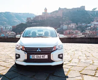 Autovermietung Mitsubishi Attrage Nr.13650 Automatisch in Tiflis, ausgestattet mit einem 1,2L Motor ➤ Von Giorgi in Georgien.