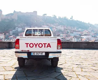 Mietwagen Toyota Hilux 2021 in Georgien, mit Benzin-Kraftstoff und 164 PS ➤ Ab 194 GEL pro Tag.