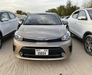 Mietwagen Kia Pegas 2025 in VAE, mit Benzin-Kraftstoff und 95 PS ➤ Ab 47 AED pro Tag.