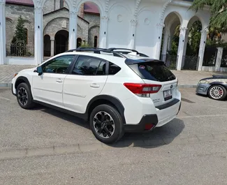 Vermietung Subaru Crosstrek. Komfort, SUV, Crossover Fahrzeug zur Miete in Georgien ✓ Kaution Keine Kaution ✓ Versicherungsoptionen KFZ-HV, TKV, Insassen, Diebstahlschutz.