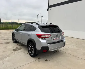 Innenraum von Subaru Crosstrek zur Miete in Georgien. Ein großartiges 5-Sitzer Fahrzeug mit Automatisch Getriebe.