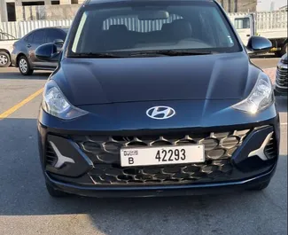 Mietwagen Hyundai i10 2024 in VAE, mit Benzin-Kraftstoff und 84 PS ➤ Ab 47 AED pro Tag.