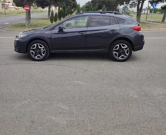 Vermietung Subaru Crosstrek. Komfort, SUV, Crossover Fahrzeug zur Miete in Georgien ✓ Kaution Keine Kaution ✓ Versicherungsoptionen KFZ-HV, VKV Plus, VKV Komplett, Insassen, Diebstahlschutz, Keine Kaution.