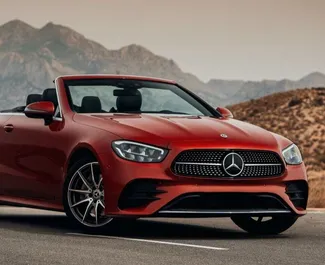 Autovermietung Mercedes-Benz E-Class Cabrio Nr.14018 Automatisch in Alicante, ausgestattet mit einem 3,0L Motor ➤ Von Jewhenija in Spanien.
