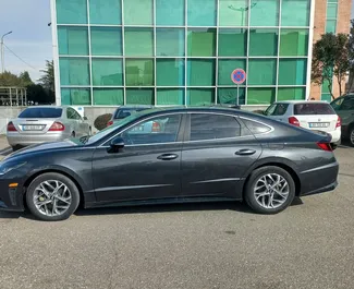 Mietwagen Hyundai Sonata 2020 in Georgien, mit Benzin-Kraftstoff und 201 PS ➤ Ab 128 GEL pro Tag.