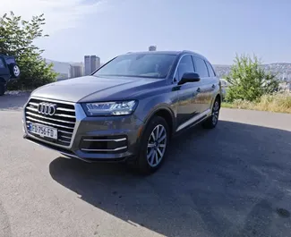 Mietwagen Audi Q7 2018 in Georgien, mit Benzin-Kraftstoff und 333 PS ➤ Ab 160 GEL pro Tag.