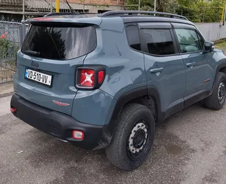 Vermietung Jeep Renegade. Wirtschaft, Komfort, Crossover Fahrzeug zur Miete in Georgien ✓ Kaution Keine Kaution ✓ Versicherungsoptionen KFZ-HV, VKV Komplett, Insassen, Diebstahlschutz.